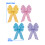 Spring Bows for Wreath,Decorative Wreath Bows for Front-Pink 4