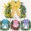 Spring Bows for Wreath,Decorative Wreath Bows for Front-Pink 5