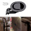 4PCS Plastic Recliner Release Pull Handles Oval Plastic Sofa Chair Replacement Parts Without Cable Fits 3mm & 6mm Cables 6