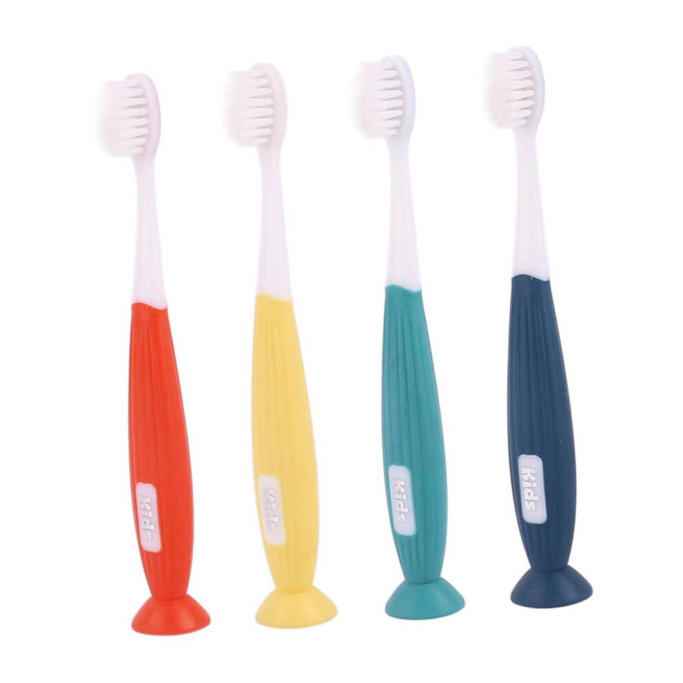 Soft Bristle Toothbrush for Sensitive Teeth, 4 Pack Manual with Ergonomic NonSlip Handle