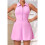Enges High Waist Sportkleid Rosa M 3