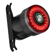 5X Brake Induction Bicycle Tail Light Bike Seatpost Saddle Rear Light Waterproof USB Charging Cycling Taillight