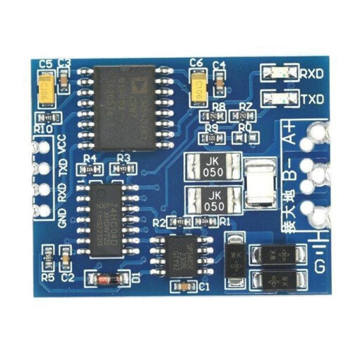 3X 3.3V 5V TTL UART para RS485 Módulo Conversor de Interface Isolada de Porta Serial de Chip Único UART Industrial 1