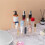 5X Acrylic Lifting Display Stand 3-Layer Perfume Tissue Display Stand Character Model Display Stand Dessert Rack 5