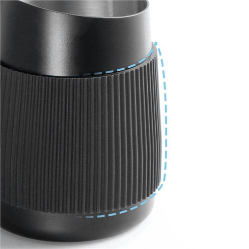 5X Pointed Mouth Oblique Mouth Pull Design Cup Solid Color Milk Foam Cup Anti-Scalding Pull Design Cup 420ml