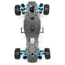 3X DIY RC Car Rear-Drive Drift Racing Frame for 1/10 -Size RC Car Frame Drift Car Kit Version RC Frame Drift Car Kit