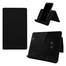 2X Airplane Travel for Flying Flex Flap Cell Phone Holder & Flexible Tablet Stand for Desk, Bed, Treadmill