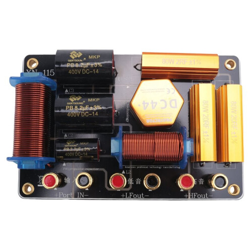 3X 550W Audio Frequency Divider Two Way Speaker Crossover 15 12Inch Stage Performance High Power Frequency Divider 1
