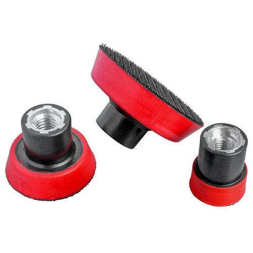 2Conjunto Almofada de Apoio de Placa de 1/2/3 Polegadas, Suporte de Almofada de Polimento para Lavagem de Carro, Disco de Apoio de Esponja M14 2