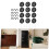 Adhesive Mount Furniture Casters Smooth Rolling For Sofa Desk 2