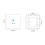 2X Infrared Installation Contactless Infrared Door Lock No Touch Sensor Exit Button IR Door Release DoorbellSwitch B 3