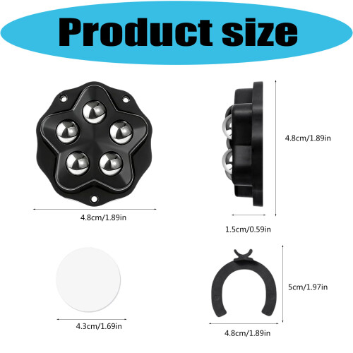 12pcs Heavy Load Bearing Adhesive Rollers Quiet Movement 2