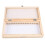6X Wooden Slide Storage Box, Holds 50 Slides, Microscope Slide Box 5