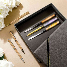 24X Briefopenerset en Pensets voor Houtdraaiprojecten, 7 mm Envelopsnijmachine, Papieropener, Messen, Draaigereedschap