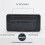 3X Digital Wall Clock, 9Inch LED Digital Clock Large Display with 12/24H,  Digits,Small Silent Wall Clock(White) 3