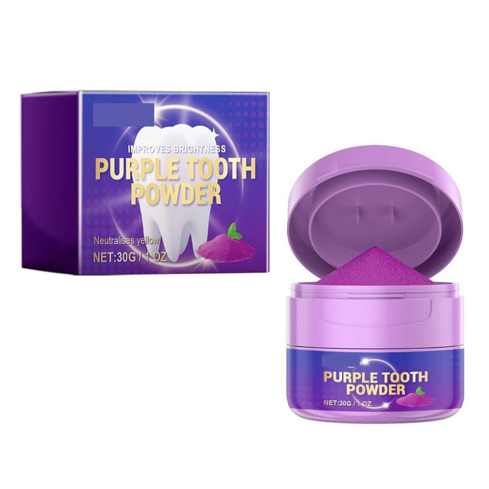 Tooth Whitening Powder Plaque Removal Stain Remover Natural Fresh Breath Teeth Polisher 3pcs