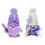 Lavender Gnomes Plush Decoration Handmade-Womens model 2