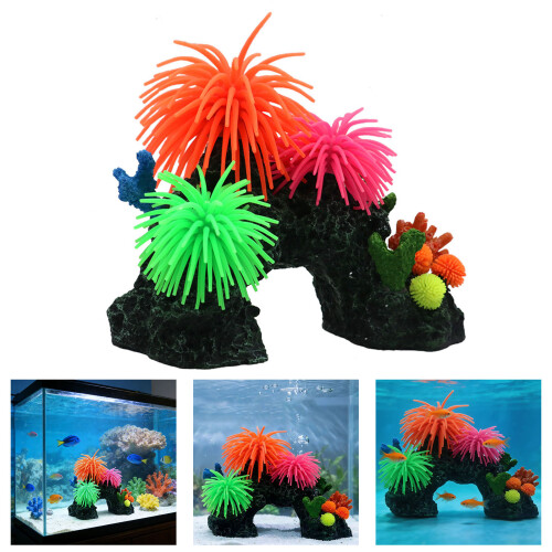 Fish Tanks Decoration Aquariums Landscape Background Simulation 1