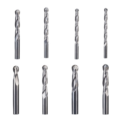 Robuster 6-mm-Stahlfräser mit Kugelfräser und-1 7 1