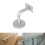 6Pcs Wall Mounted Stair Holder With Screws-Bend piece 60 3
