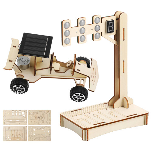 1Ensemble Bois Assemblage Facile Jouet Stem