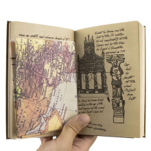 Grail Diary Indiana Journal, Indiana Grail Diary Journal, Indiana Holy Grail Diary Props, Vintage Leather Journal