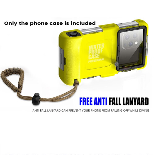 Capa Multifuncional, Durável, À Prova D'Água e Universal para Celular de 6,9 Polegadas, IP68, Ideal para Fotografia Subaquática Profissional. 2