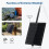 5W Dev-Board Solar LoRa Node Kit Support Meshtastic MeshCore with WiFi LoRa 32 V4 and LoRa 2.4G Antenna 868Mhz 8