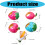 Trendiger Fruchtring mit Emaille-Finish, bequemer-rosa a 4