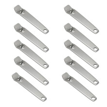 10pcs Stainless Steel Bottle Opener for Oral Liquid Caps with Ergonomic Grip and Easy Opening