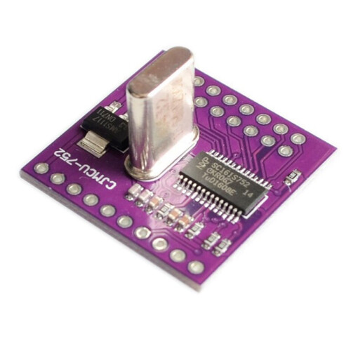 SC16IS752 I2C/SPI Bus Interface to Dual Channel UART Conversion Module, 2-Channel Serial Port Expander 2