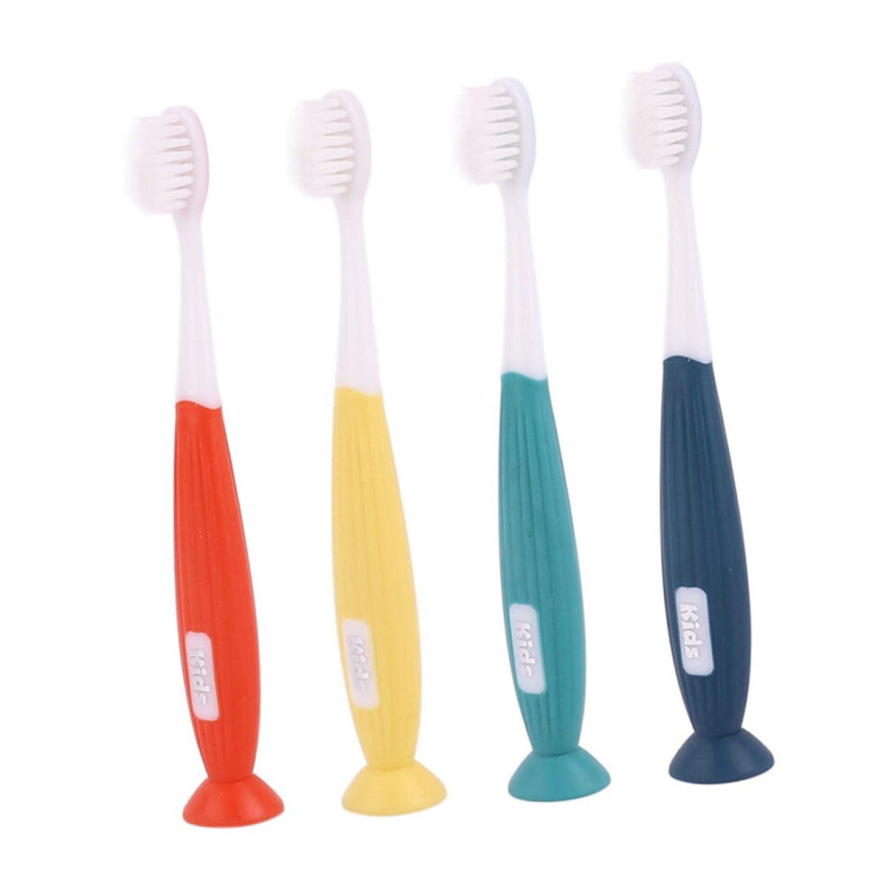 Soft Toothbrush with UltraFine Bristles, Small Head for Sensitive Teeth, NonSlip Handle, 4pcs
