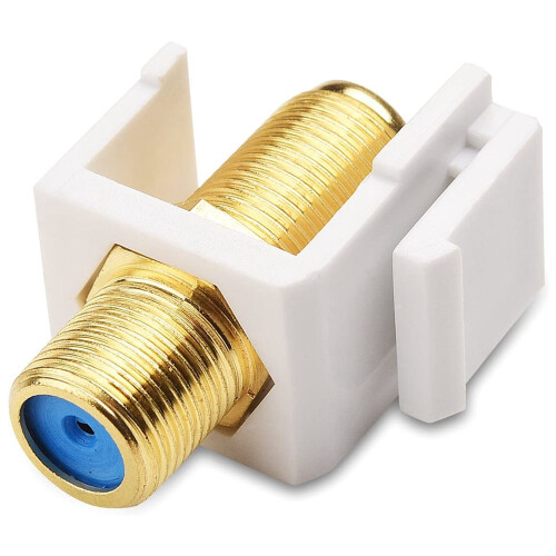 5 Pack RG6  Buchse EinfüGung, Koaxial  Buchse EinfüGung Geschlecht VeräNderung 2