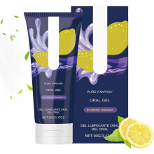 Oral Care Gel with Blueberry Lemonade Flavor, Smooth Texture, Soothing Sensation, 1 Pack