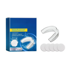 Custom Moldable Dental Guard and Temporary Cosmetic Tooth Replacement with Natural Fit for Night Use