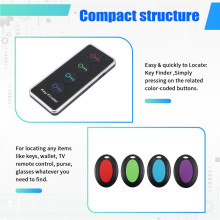 Wireless Key Finder Alarm Reminder Tracker Remote Finder Activity Tracke for Pet Remote Control Tracking Tracker