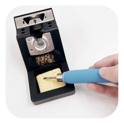 2X Soldering Iron Holder with Sleep Function Universal Multifunctional C210/C245 Handle for Power Station Tools