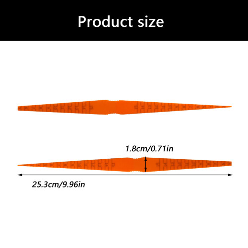 Accurate Taper Feeler Automobile Panel Alignment Checking Gauge 2