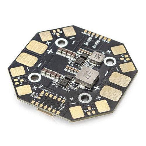 PDB400A 4-12S 400A PDB Distribution Board 400A Current Sensor 4-12S 30.5mm for FPV Quadcopter Fixed Wing Model Aircraft 2