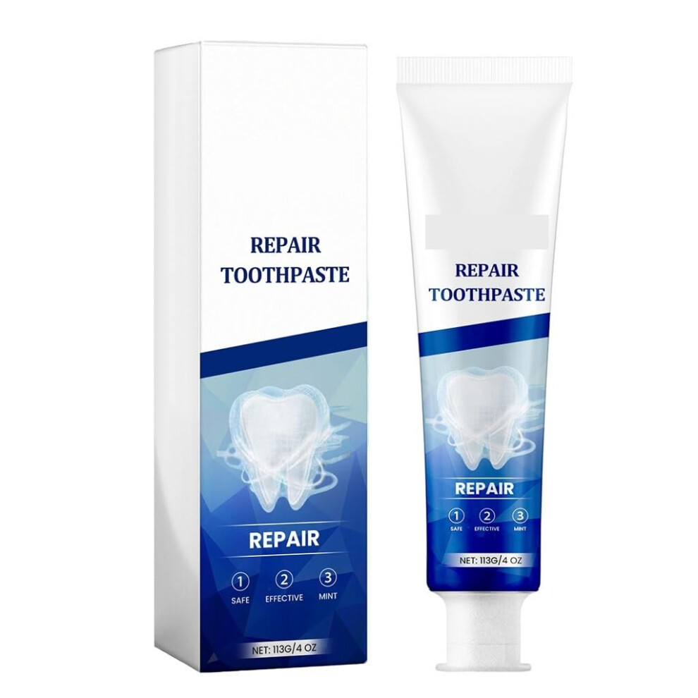 Teeth Whitening Toothpaste 5pcs Mint Fresh Stain Removal Gentle Daily Enamel Care Formula