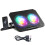 CPU Cooling Foldable Laptop Table Colored Lights RGB Two Fans Notebook Riser 8-Speed Adjustment Portable Laptop Stand 1
