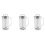 3X Mixing Pitcher for Drinks,2 Quart/64oz Plastic Water Pitcher with Lid,Easy-Mix Juice Container,Angled Plastic Blades 1