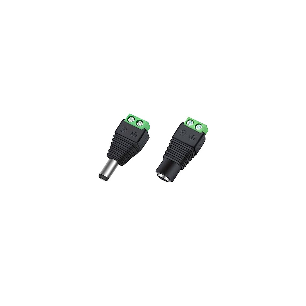 12V Male To Female Dc Power Adapter 5.5X2.1mm Barrel Connector For Cctv And Led Strip Lights 9455672049108