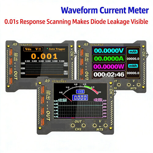 Professional Current Tester Meter With Multiple Display Mode And 1