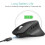 Vertical Mouse ,Ergonomic BT5.0 & 2.4G Wireless Mouse with Silent Click for Laptop PC 5