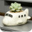 Aircraft Shape Silicone Molds For Making Decorative Flowerpot 6