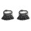 12PCS Bit Holders Keychain, 1/4 Inch Hex Shank Bit Holders, Quick-Change Design for Nut Driver, Screwdriver & Drill Bits 1