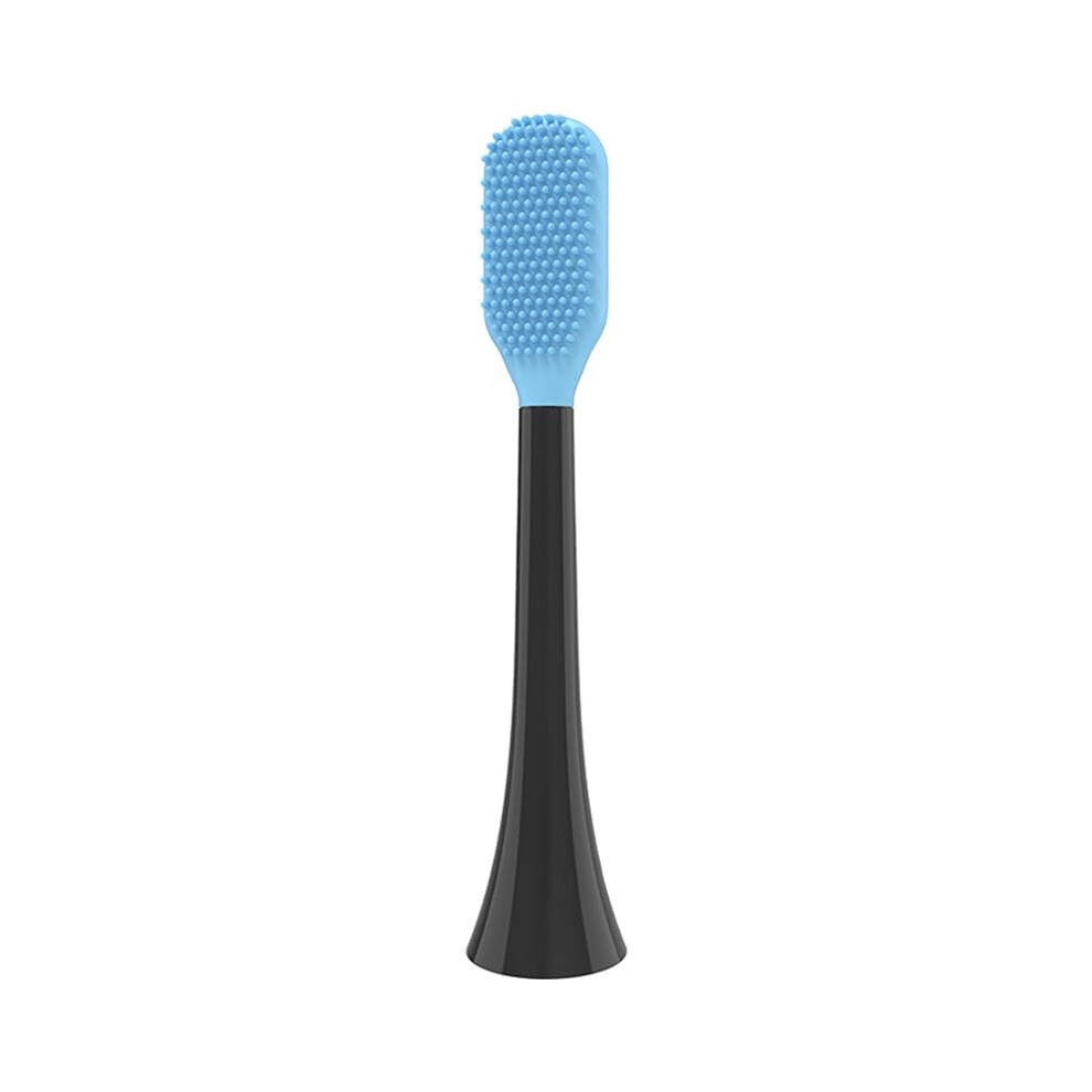 Black Replacement ClickOn Tongue Scraper Head Tongue Cleaner for Philips Sonicare for Fresh Breath