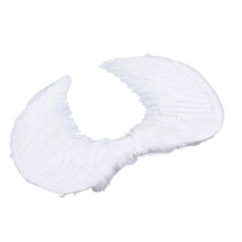 Feather Wing Adult Children Cosplay Vivid Wing Costume White M 60x45cm