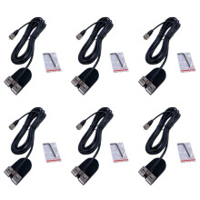 6X NMO Vehicle Antenna Mount to UHF PL-259 Connector RG58 Coaxial Cable for Car Truck CB Radio Amateur Radio